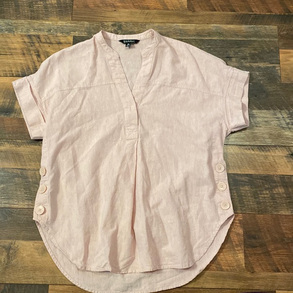 Nicole Miller pink blouse size medium - Picture 1 of 4